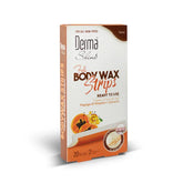 DERMA SHINE BODY WAX STRIPS VIT C PAPAYA